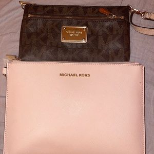 Two for the price of one used Michael Kors wristlets